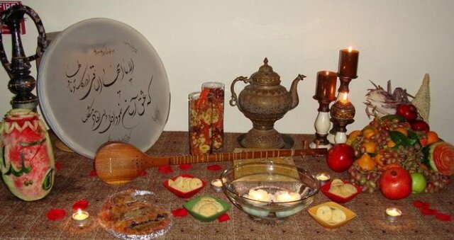 رسم ایرانیان در جشن تولد خورشید