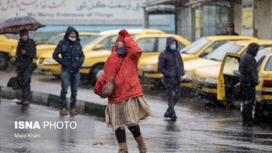 هشدار و آماده‌باش مدیریت بحران درپی پیش‌بینی بارندگی و کاهش دما در تهران