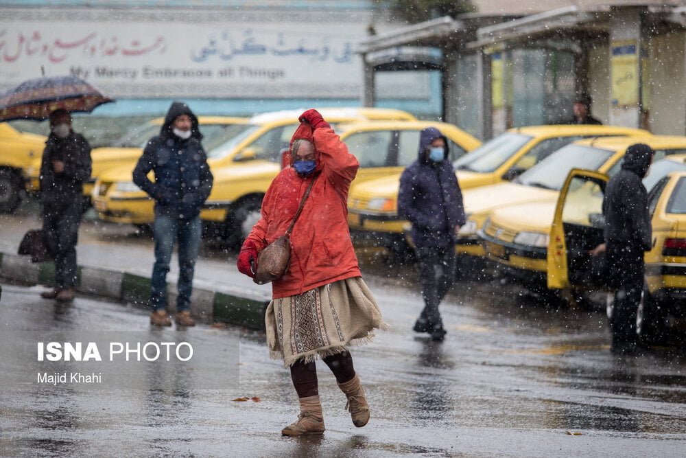 هشدار و آماده‌باش مدیریت بحران درپی پیش‌بینی بارندگی و کاهش دما در تهران