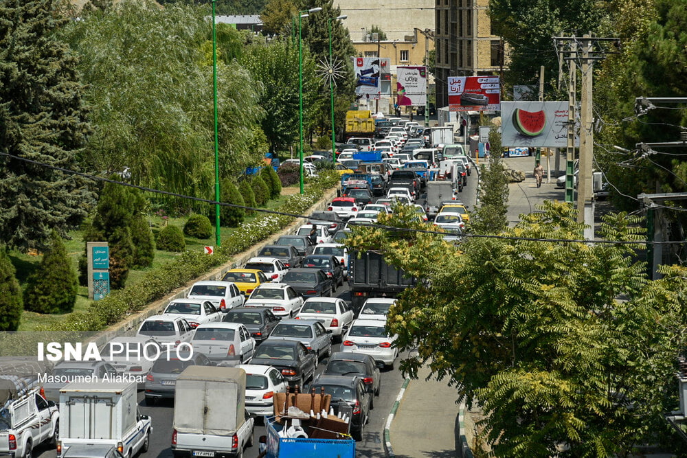 ترافیک نیمه سنگین در جاده چالوس و هراز/ روند افزایشی تصادفات جاده‌ای در روزهای ابتدایی تعطیلات