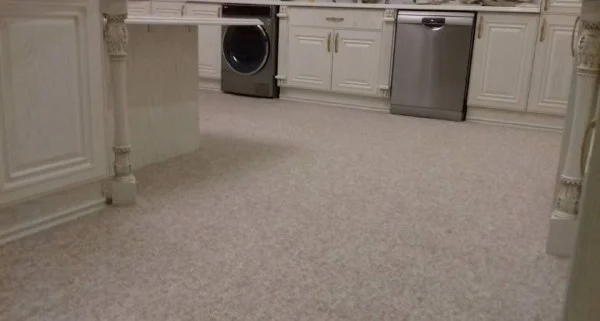 Suitable carpet for the kitchen