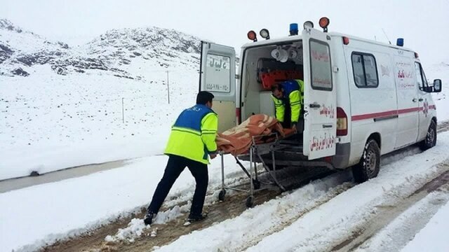 یخ‌زدگی سطح جاده‌های تربت جام ۲۶ مصدوم و یک فوتی برجای گذاشت