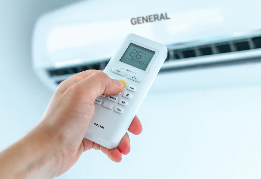 How to use General Gold air conditioner control