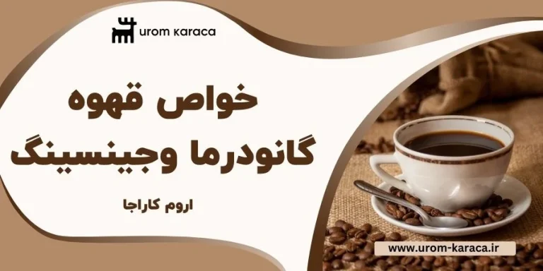 خواص قهوه گانودرما و جینسینگ و محصولات مرتبط با آن