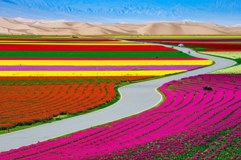 ۵ مسیر دیدنی برای سفر به گلزارهای ایران | راهنمای کامل