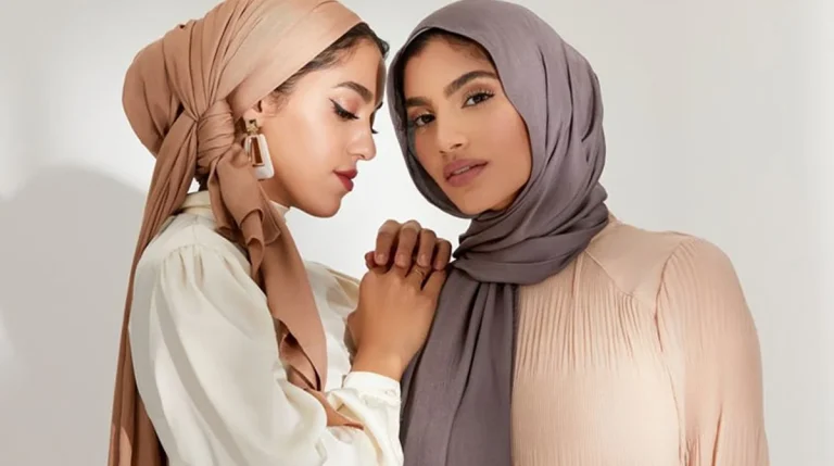 بهترین رنگ شال برای پوست گندمی